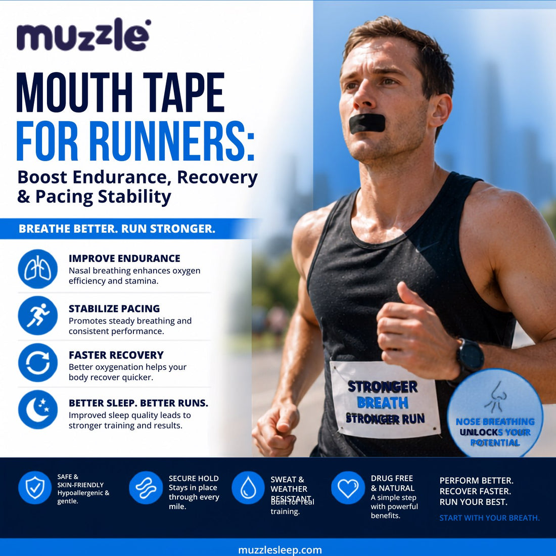 Mouth Tape for Runners