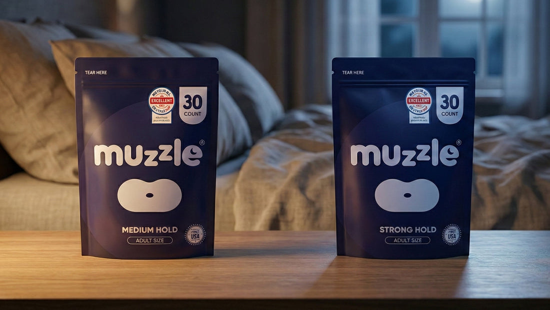 Muzzle Medium Hold vs. Strong Hold