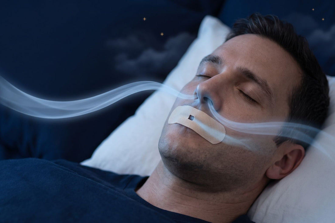 can you breathe with mouth tape on