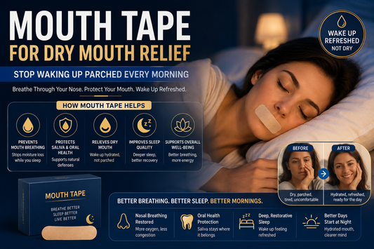 mouth tape for dry mouth relief