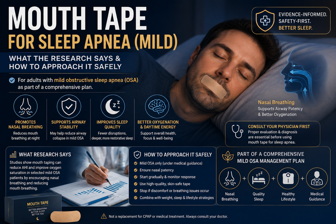 mouth tape for sleep apnea mild