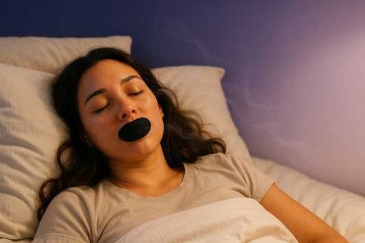 snoring blocked nose