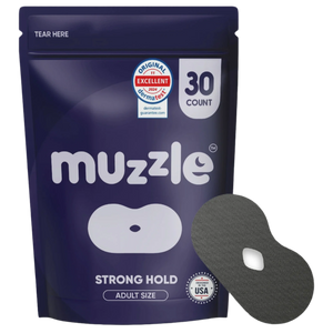 Muzzle® Mouth Tape for Adults (Strong Hold) – 30 Countimage