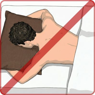 Avoid Stomach Sleeping