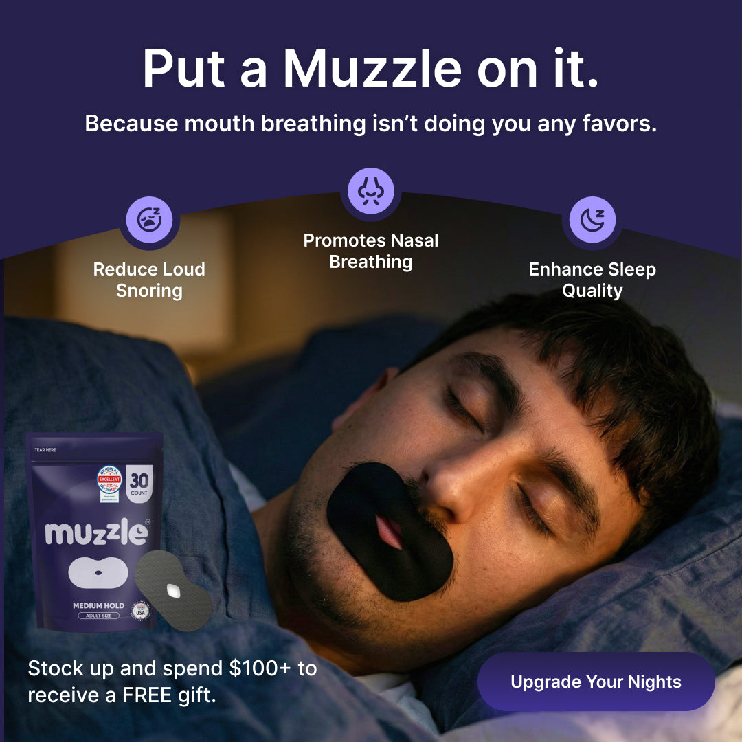 Muzzle® Mouth Tape For Adults (Extra Sensitive)