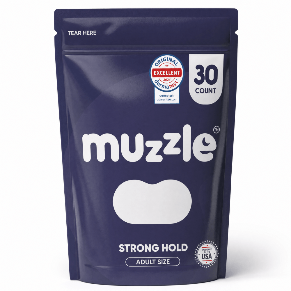 Muzzle® Mouth Tape for Adults (Strong Hold) - Dev