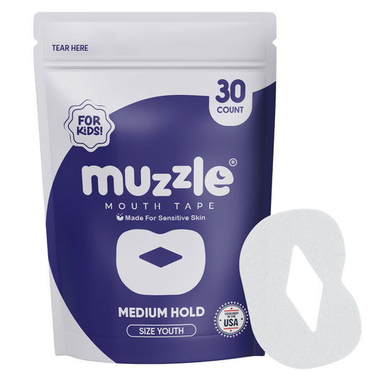 Muzzle® Mouth Tape For Kids (Extra Sensitive)