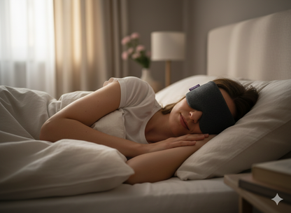 Muzzle Cerrene™ Sleep Mask – Plush, Ultra-Comfortable Blackout Eye Mask for Deep Sleep & Relaxation