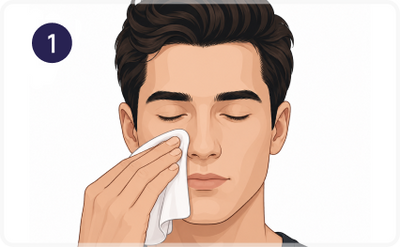 Step 1: Clean & Dry