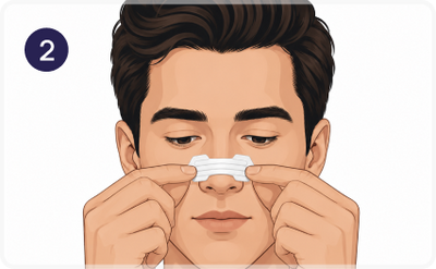 Step 2: Apply the Strip